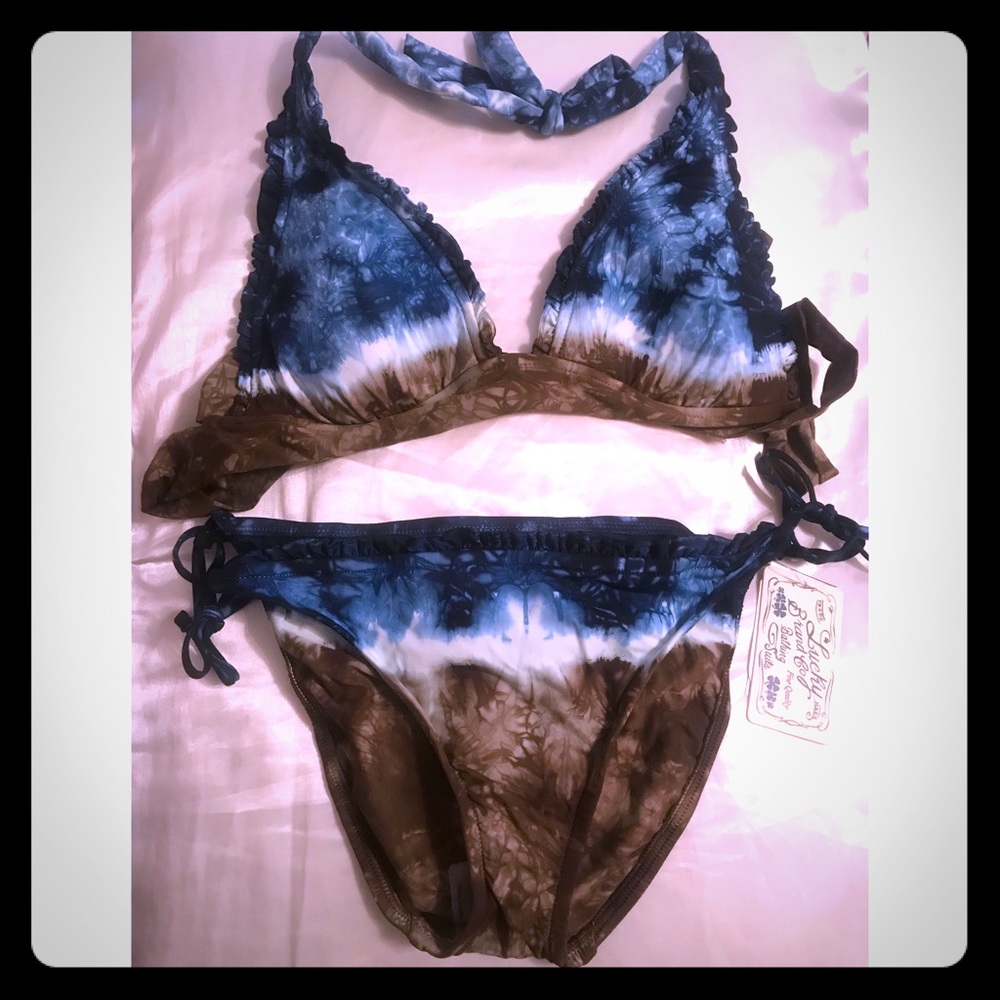 Lucky Brand Tie-Dye Bikini